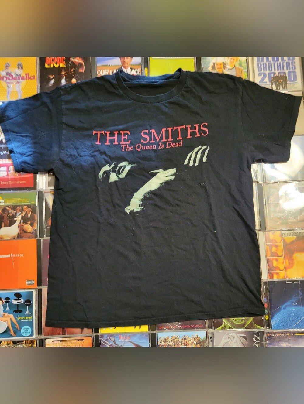 Smiths 'The Queen Is Dead' Black Graphic T-Shirt